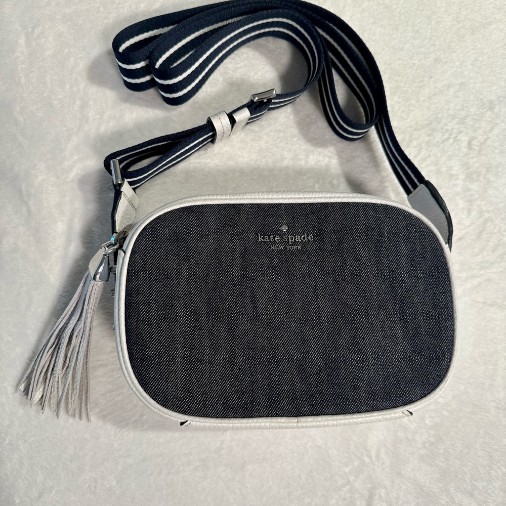 Kate Spade Kourtney Denim Multi Camera Crossbody Bag
